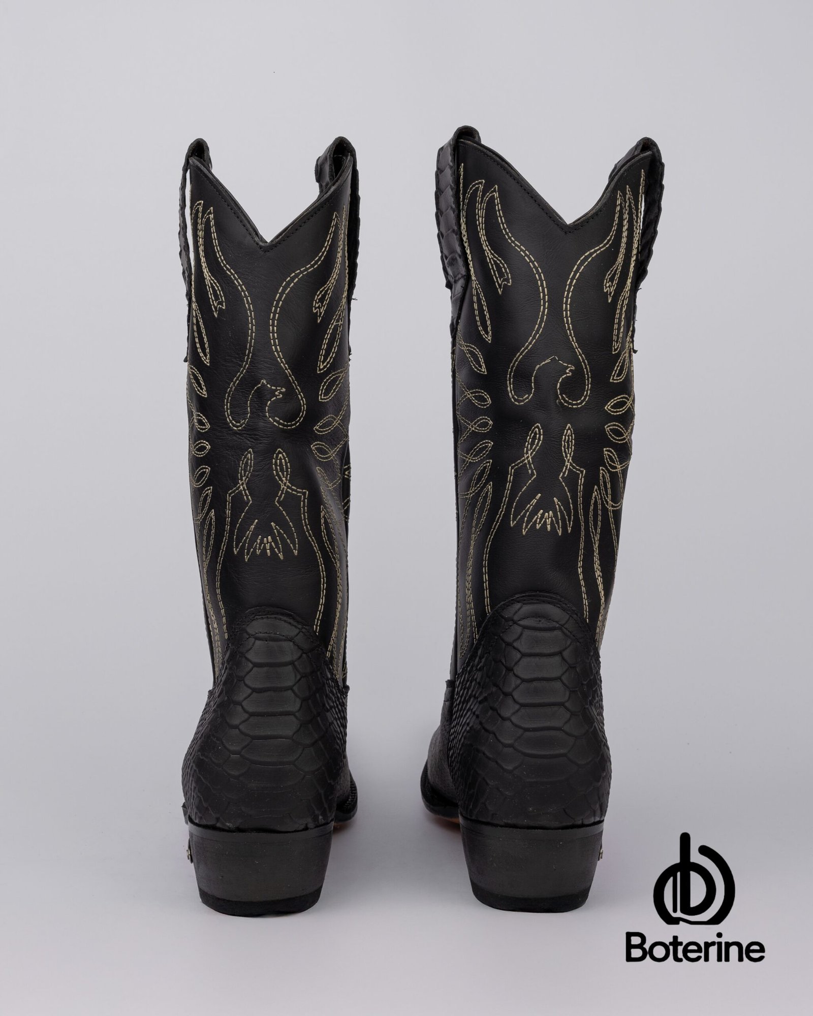 Botas texanas en cuero para hombre - Image 4